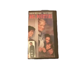 Mrs Doubtfire Robin Williams Sally Field Pierce Brosnan Polly Holliday VHS 1993 - Picture 1 of 2
