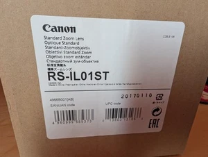 Canon RS-IL01ST Objektiv (Standard Zoomobjektiv) für WUX 4000,5000,6000,6010 Projektoren - Bild 1 von 2