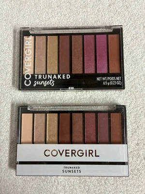 Covergirl TruNaked Sunsets LOT of 2 Makeup Palettes Brand New - Image 1 of 4