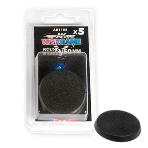 AK Interactive - Round Bases 50mm x 5 - Picture 1 of 1