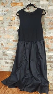 Black Dress Womens Plus Size 2x Sleeveless Long A - Picture 1 of 4