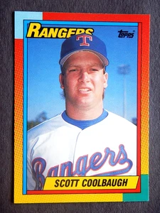 Scott Coolbaugh #22T Topps Traded 1990 Baseballkarte (Texas Rangers) - Bild 1 von 2