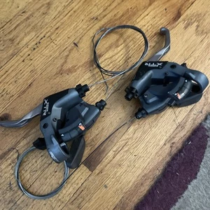Shimano XTR 952 9 Speed Brake Lever Shifter Combo - Picture 1 of 15