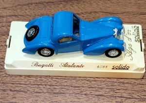 SOLIDO Bugatti Atalante Blue Ref 4088 1:43 Diecast Modelcar - Picture 1 of 6