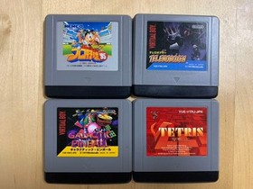 Nintendo Virtual Boy VB Game Software 4pcs Set TETRIS etc