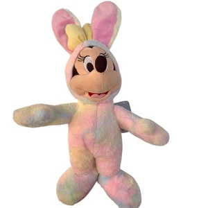 Disney Store 2020 Minnie Mouse Tie Dye Osterhase Plüschtier Stofftier Spielzeug - Bild 1 von 4