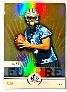 2005 cubierta superior reflexiones Dan Orlovsky #227 novato Glod #/50 - Imagen 1 de 1