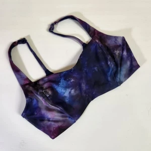 Athleta 32D/DD Supernova verschlungenes Bikini-Top Schwimmen bunt Batik Strand Sommer - Bild 1 von 7