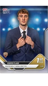 COOPER FLAGG -Topps Now #D1 - Mavs- PRESALE - Get UR Coopah! - Picture 1 of 1