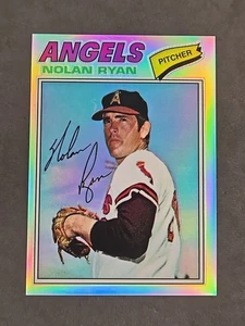 Nolan Ryan 1998 Topps Finest Baseball #650 rifrattore 1977 California Angels - Foto 1 di 2
