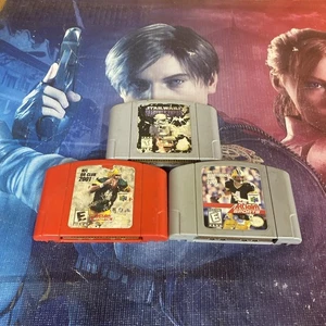 Lotto giochi Nintendo N64 Star Wars: Shadows of the Empire NFL Qb Club 2000,2001 - Foto 1 di 2