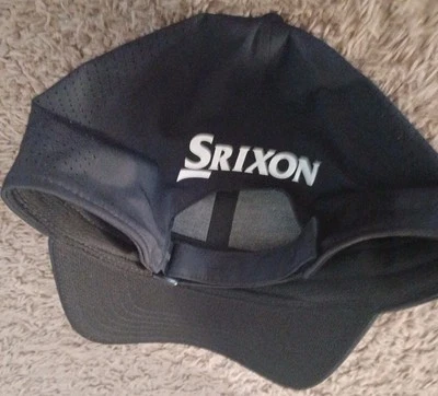 Srixon Hat Cleveland Golf Dunlop Tour Black Cap adjustable strapback - Image 1 of 4