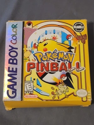Pokemon Pinball (Nintendo Game Boy Color, 1999) Complete CIB Tested & Working - Image 1 of 4