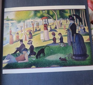 Sunday Afternoon on La Grande Jatte by Georges Seurat 8.5x11 Inch Print Unframed - Picture 1 of 5