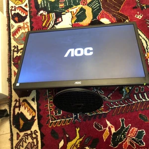 AOC E2270SWDN 22” Full HD LED MONITOR1920 X 1080 VGA/DVI WITH STAND & UK PLUG - Picture 1 of 24