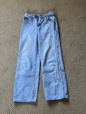 Jeans feminino Brandy Melville John Galt lavagem leve cintura média tamanho P - Imagem 1 de 3