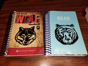 Menge 2: Wolf & Bär BSA Handbuch Taschenbuch Spirale-Pfadfinder Handbücher - Bild 1 von 6