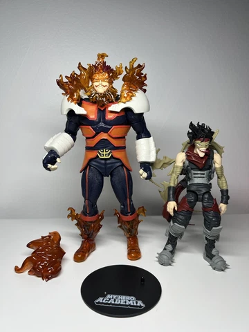 McFarlane My Hero Academia Endeavor & Stain Anime MHA 7 Inch Lot Of 2 Cover