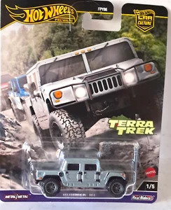 Hot Wheels Premium Hummer H1 Military Terra Trek Real Riders Car Culture READ - Picture 1 of 5