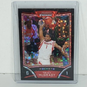 2008-09 Topps Bowman Chrome Tracy McGrady Holo Prizm Xfractor Refractor 103/299 - Picture 1 of 2