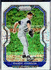 2021 PANINI PRIZM WHITE SPARKLE TIER ii REFRACTOR PARALLEL #141 RANDY JOHNSON SP - Picture 1 of 2