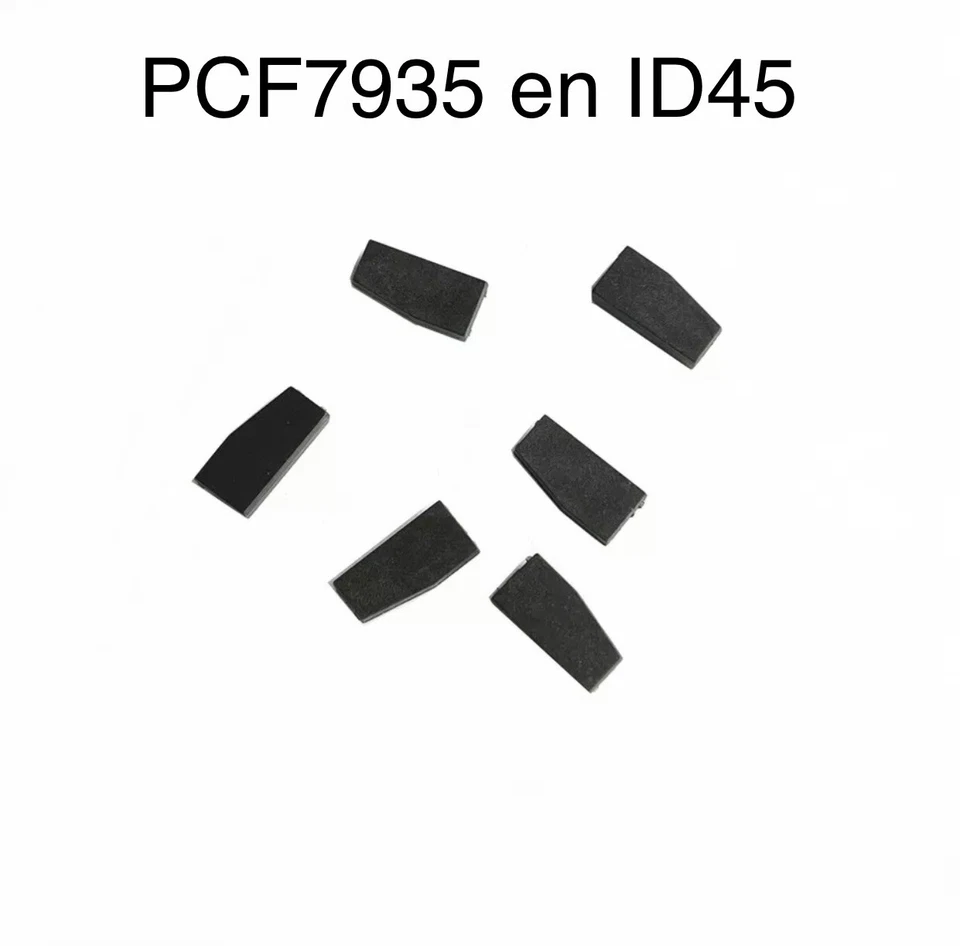 1 Transpondeur Vierge Id45 Pcf7935 Pcf7935as Peugeot 206 1998-2001
