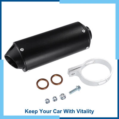 Universal Pack (1) Muffler Exhaust Pipe Kit 28mm for Motorbike ATV Pit Dirt Bike - Image 1 of 4