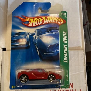 Hot Wheels Treasure Hunt 2007 red FERRARI ENZO TH NEW RED SEATS - Picture 1 of 10