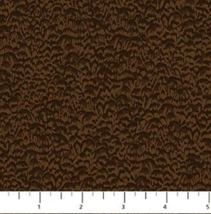 LIQUIDACIÓN - TELA LICUADORA MARRÓN 1+YD 'PEACOCK PARADISE 2' - NORTHCOTT - Imagen 1 de 1