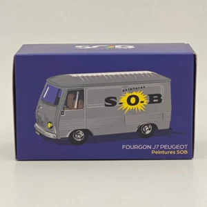 Norev 1/43 Fourgon J7 Peugeot Peintures SOB Diecast Model Cars Collection Grey - Picture 1 of 8