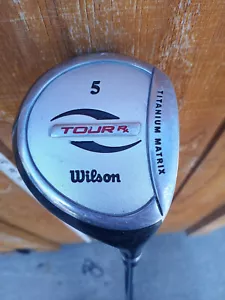 Wilson Tour RX 5 Driver RH Mens Flex Titanium Matrix - Picture 1 of 9