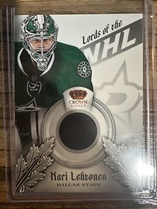 2013-14 Panini Crown Royale Lords of the NHL Materials Kari Lehtonen