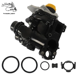 Water Pump Thermostat Assembly For VW Golf Jetta GTI Passat Tiguan 1.8T 2.0T - Picture 1 of 18