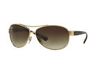 sunglasses Ray Ban RB3386 HIGHSTREET gold brown gradient 001/13