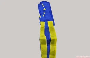 EUROPEAN UNION Windsock wind sock 5 feet 150cm 60 inches flag flags EUROZONE - Picture 1 of 1