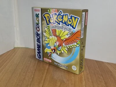 Pokemon Oro Game Boy GBC ita info in descrizione Pokemon Oro GameBoy - Immagine 1 di 4