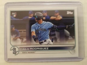 2022 Topps Series 2 Julio Rodriguez RC #659 SSP Photo Variation Seattle Mariners - Picture 1 of 2
