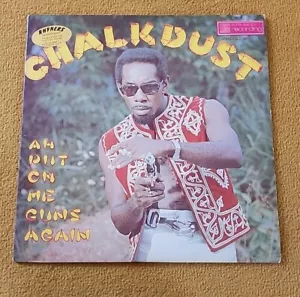 Chalkdust, Ah Put On Me Guns Again, 12 Inch Vinyl LP, Straker's Records GS 8886. - Picture 1 of 10