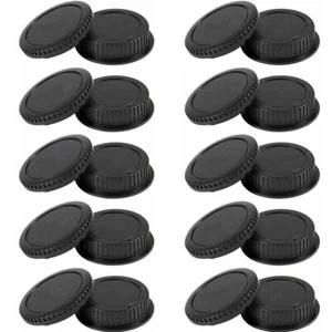 10pcs Body Front + Rear Lens Cap Cover for Canon EOS EF EF-S Lens DSLR Camera - Picture 1 of 6