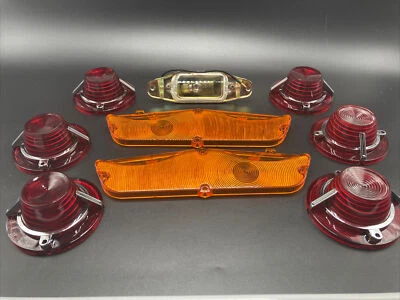 Chevrolet Impala 1962 luz trasera lente de respaldo equipamiento de lentes de estacionamiento B Foto 1 de 4