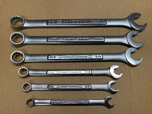 Lot of 6 Craftsman SAE Speed Wrenches Made In USA - Picture 1 of 10