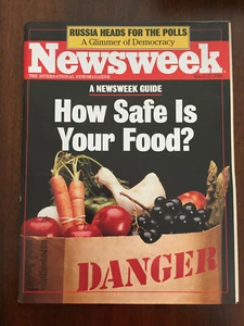 Newsweek Magazine March 27 1989 How Safe is Your Food ? - Imagen 1 de 1