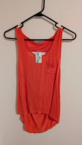 Camiseta sin mangas para mujer, con bolsillo, naranja, talla L, Cherry Mellow, Vestique.com - Imagen 1 de 6