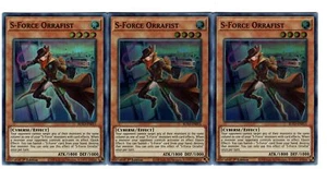 Yugioh- 3X S-Force Orrafist - Super Rare - 1st Edition - BLVO-EN013 - Near Mint - Picture 1 of 1