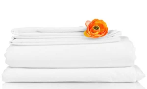 Bed Sheet 4 PieceSet 1800 Count Egyptian Comfort Deep Pocket Hotel Bed Sheets - Picture 1 of 16