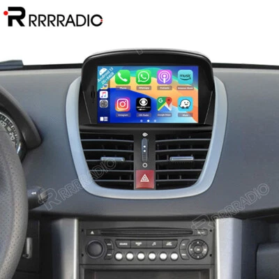 RRRRADIO Autoradio 7" 2+64G Android 13 CarPlay NAVI GPS RDS per PEUGEOT 207 CC 2006-2014