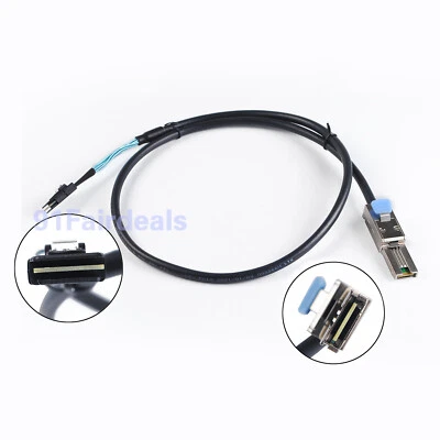 New 1M Mini SAS 26 SFF-8088 to SFF-8087 mini SAS 36P Cable Converter - Image 1 of 4
