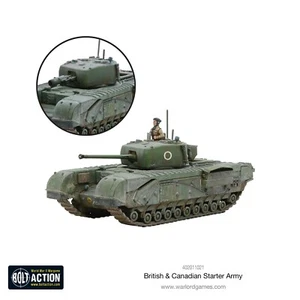 28mm WW2 British Canadian Commando Churchill Tank D-Day Overlord Army Arnhem B - Picture 1 of 1