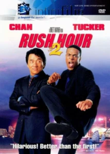 Rush Hour 2 DVD 2001 Jackie Chan Chris Tucker Comedy PG-13 1 Hour 30 mins - Picture 1 of 4