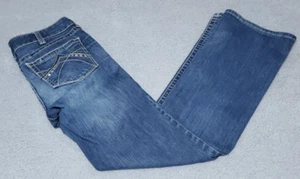 Ariat Denim Women's Jeans 30 L Bootcut Mid Rise Long Western 32" x 33" - Picture 1 of 13